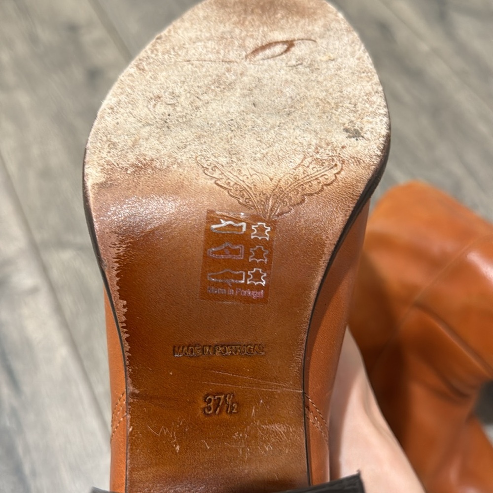 • Free People • Women's Red Grayson Tall Boots
Leather Heeled 37.5 - Picture 6 of 6